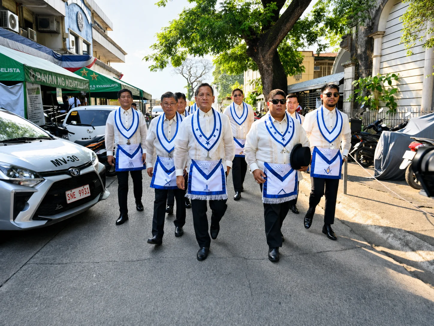 MML376 ceremonial procession